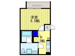 IoTアパートメント徳庵の物件間取画像